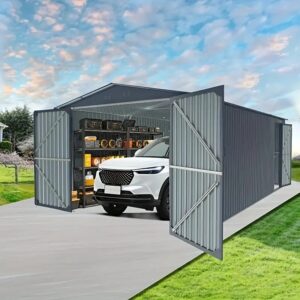 Spacious 20x13ft Utility Building with Enhanced Ventilation