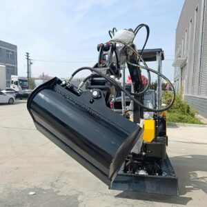 23.6-Inch Hydraulic Excavator Bucket: Flip Flat Shovel for Small Excavators