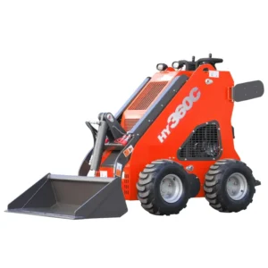 HUAYEE USA HY360C Compact Crawler Skid Steer Loader, 13.5hp