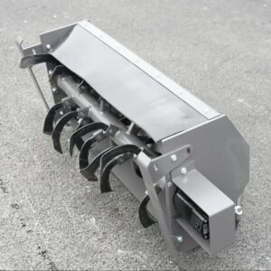 Rotary Plow Attachment: Transform Your Mini Skid Steer for Efficient Soil Preparation