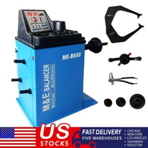 M&E Wheel Balancer Home Garage Equipment service ME-B600 Shop Tools Repair Machines