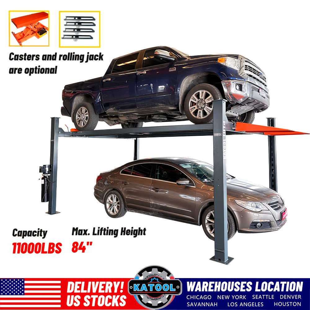 Best Price Hydraulic 4 Post Car Lift Auto Parking Elevator Cars Parking Lift