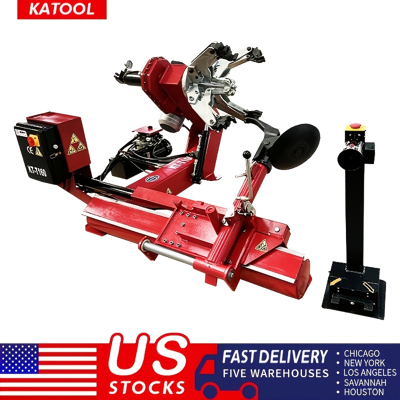 KATOOL KT-T160 Heavy Duty Truck Tire Changer with 3.0HP Motor - Durable Carbon Steel, Efficient & Reliable for Trucks, Buses & More, from Chicago/Los Angeles/Houston